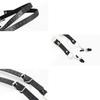 Black Leather Strap Harness Nipple Clamps Bdsm Slave Fetish Bondage Restraints Labia Clips Erotic Accessories Sextoys
