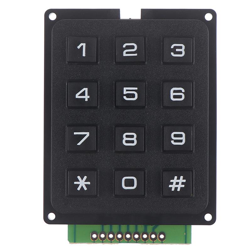 12Key Membrane Switch Keypad 3 x 4 Matrix Keyboard Module Membrane Switch Key ZC