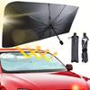 Car Sunshade Foldable Windshield Umbrella Sun Shade Curtain Car Front Window Parasol Sun Protector Thermal Insulation