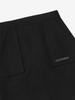 LUVM Classic Wool Skirt_Black