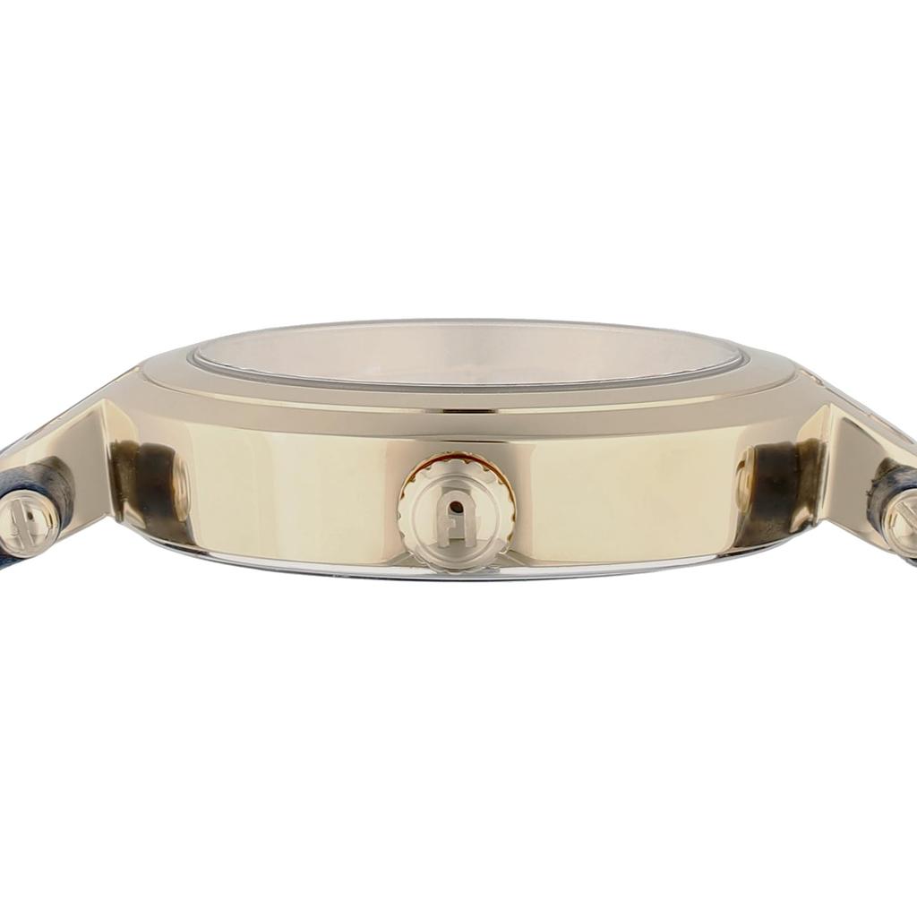 Watch Silver Dial Stainless Steel Leather Quartz 32MM Watch WW00041004L2 Navy [Furla] ARCH-BAR Women's [Item]