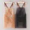 Oil-proof TPU Apron Transparent Cooking Apron Korean Work Clothes  for Coffee Cooking