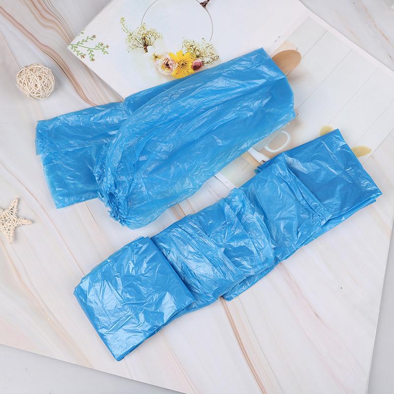 5 Paar Einweg Wasserdichte Dicke Plastik Regenschuhüberzieher Rutschfest