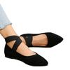 Large size casual shoes women's summer 2025 new foot cover Doudou women's shoes size 43