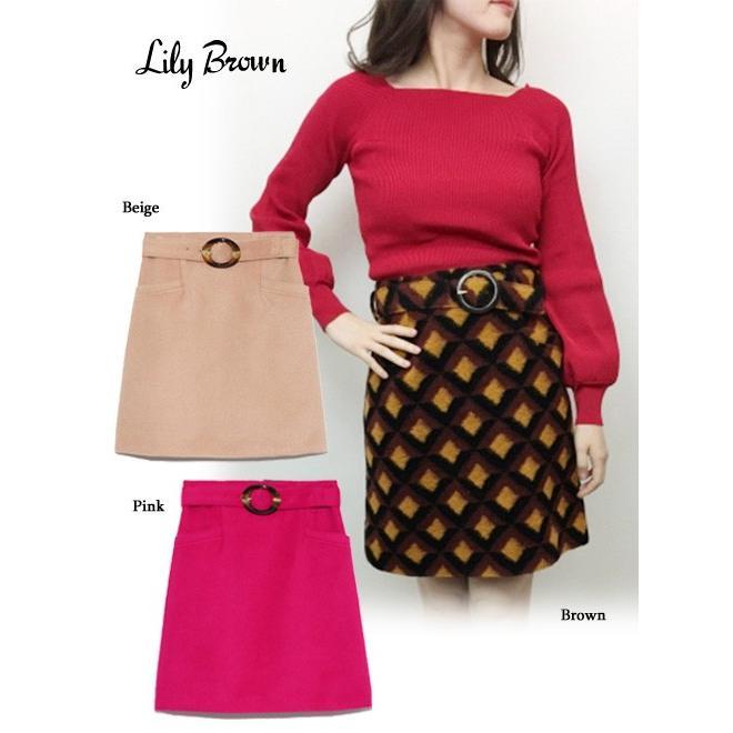 Lily Brown / Lily Brown Retro Trapezoid Mini Skirt 18 Fall/Winter. LWFS185111 Tight Skirt Women s 50% OFF