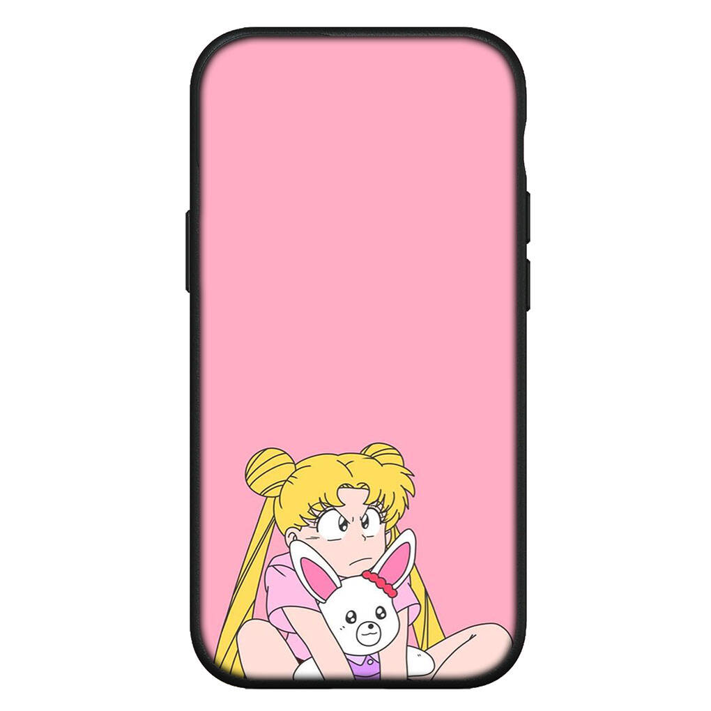 Cover for iPhone 17 16 15 Xiaomi Poco Redmi Note 14 13 12 11 Pro Max 9 16e Samsung Galaxy S25 S24 S23 OPPO Huawei Lovely Sailor Moon Phone Case