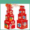 Festliches 2025 Chinesisches Neujahr Dekorative Geschenkboxen Set Für Lebhafte Feiertagsatmosphäre