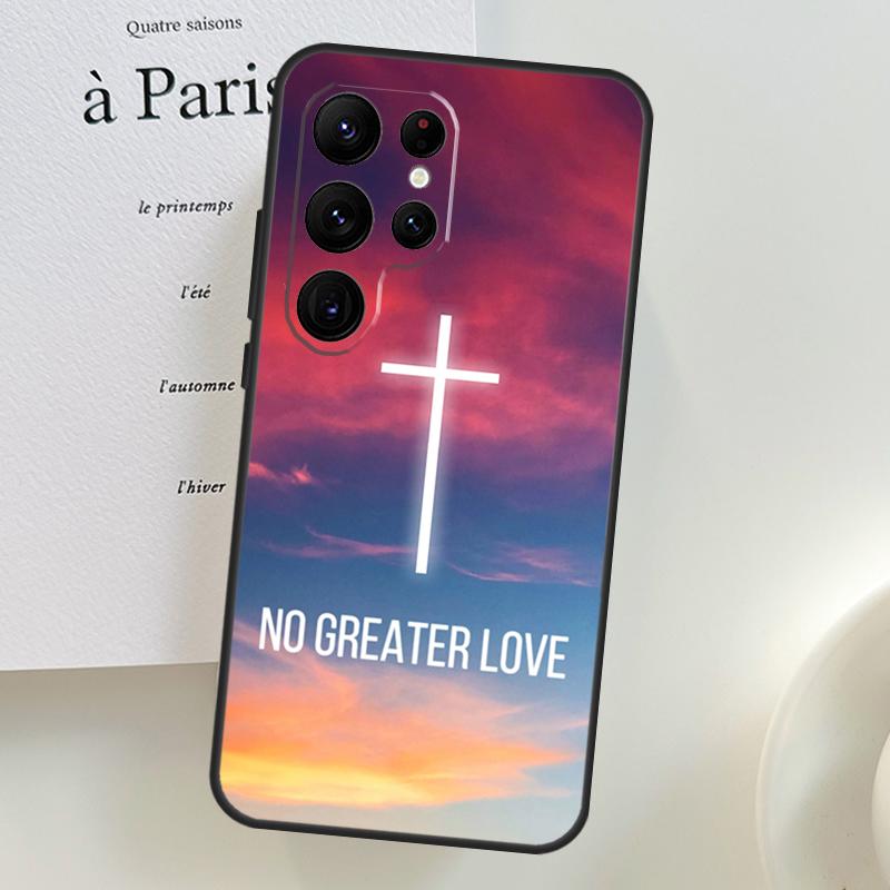 

Jesus Christ God Bless You Case For Samsung Galaxy S26 Ultra S25 S24 S23 S22 S21 S10 Plus S20 FE S25 Ultra Phone Cover Galaxy S24