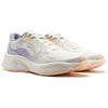 Li Ning Soft Cushioning Abrasion Resistant Breathable Lightweight Low top Casual Shoes Women's White Purple AGLU010-3