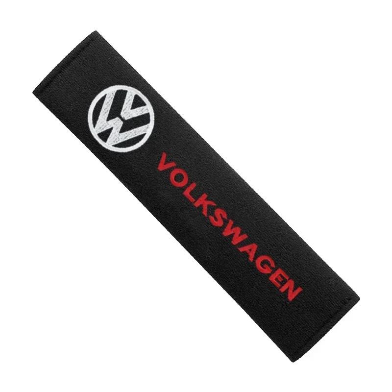 

Car Seat Belt Cotton Safety Belt Shoulder Protector Cover Car Goods For Volkswagen Lavida POLO Tiguan Passat Golf EOS Scirocco