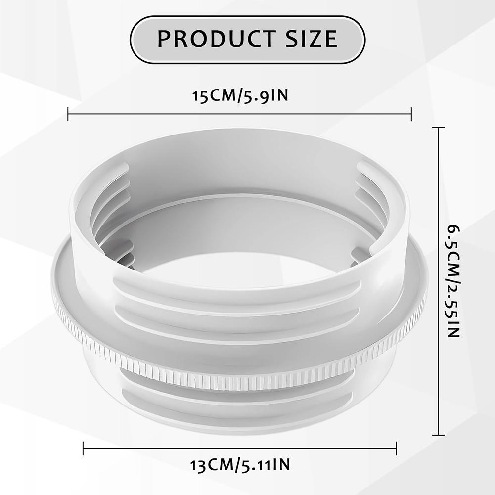 Innenkühlungseinrichtung 4-in-1-Kupplung Anpassbare Schlauchanschlüsse Doppelgewinde-Schlauchverbinder Effizienz zur Aufrechterhaltung des Luftstroms