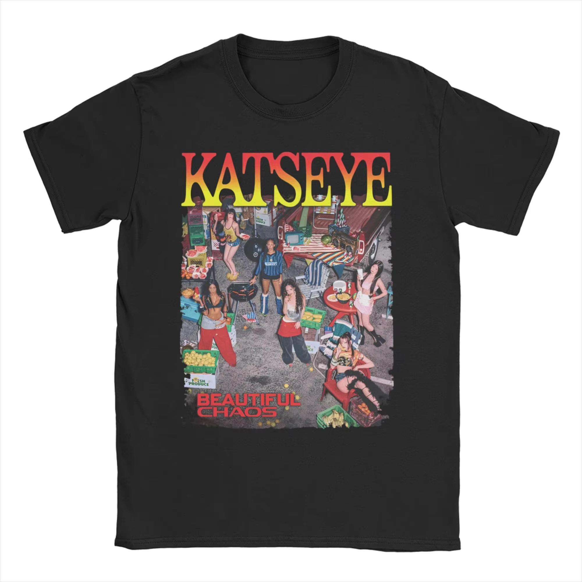 2026 Womens Megan Katseye Gnarly T Shirt Soft Is Strong Album Pure Clothes Short Sleeve Round Collar Tee Shirt TShirts M