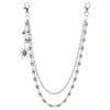 European and American Accessories Gothic Dark Spider Trouser Chain Personality Trend Hip Hop Pants Lanyard Accessories