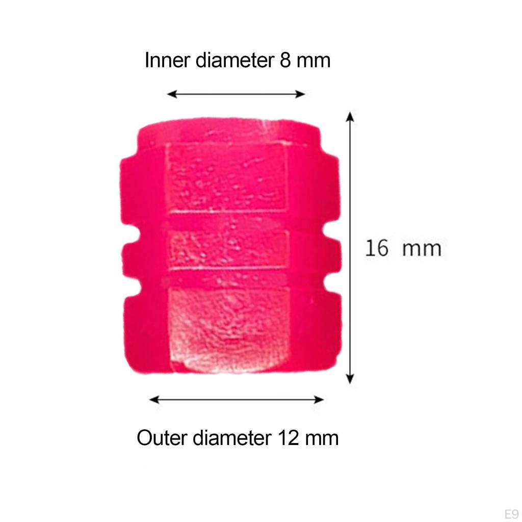 Dust Caps Replacement Luminous Dustproof Stem Covers Universal Fluorescent Fashion for Motorbike