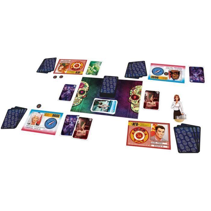 Jeu de société - GIGAMIC - Mission Calaveras - Jeu de réflexion et stratégie - Multicolore - Blanc - Enfant