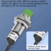 M12 waterproof proximity switch sensor PR12-4DN three-wire NPN normally open