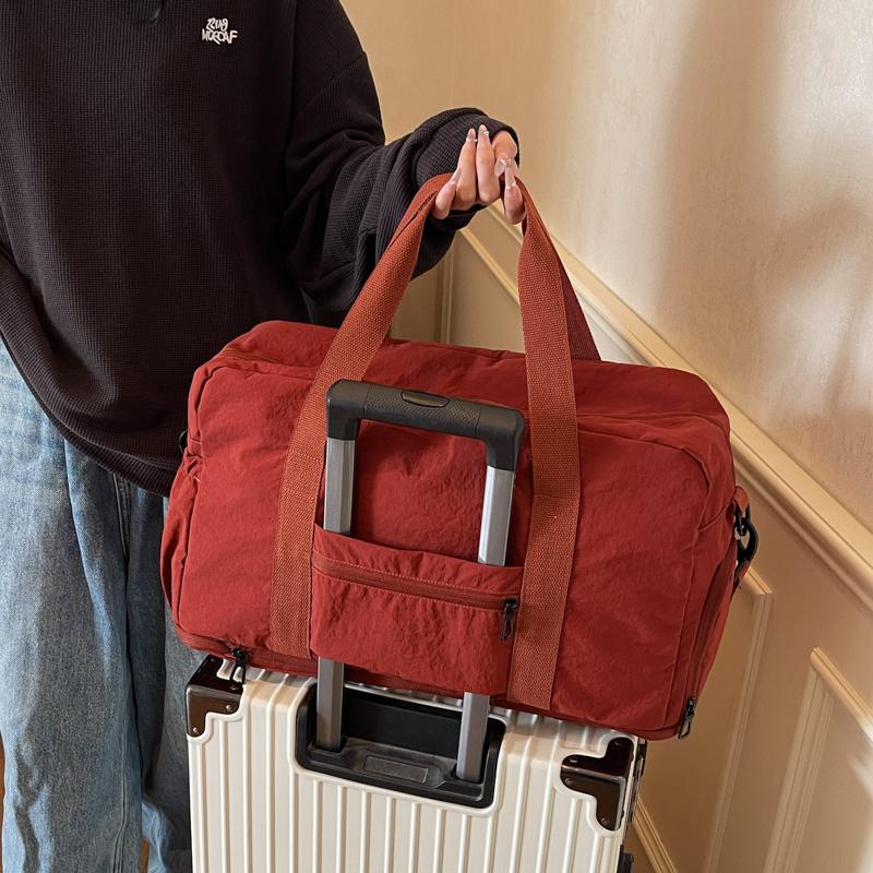 Travel Bag Large Capacity Expandable Multifunctional Storage Bag Travel Fitness Luggage Bag Crossbody Bag