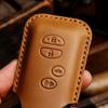 Genuine Leather Key Cover for Old Model Toyota Highlander and Land Cruiser