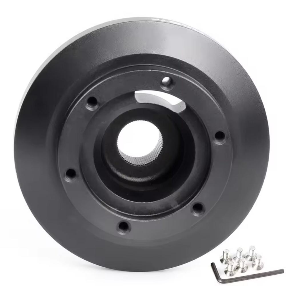 E46H Steering Wheel Hub Adapter for BMW For 325i For 320i For 330i Lightweight Aluminum Alloy Steering Wheel Hub Adapter