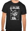 Gorillaz Rocková Hudba Logo Černé Tričko - 1003-