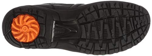 Asahi Medical Walk GT 022 Walking Shoes, Black, 22.5 cm, 4E