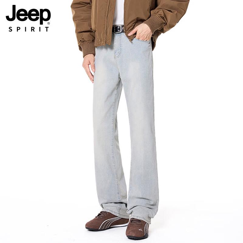 JEEP SPIRIT Men s Relaxed Straight Leg Jeans M