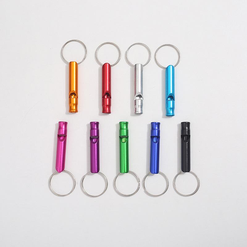 Multifunctional Wilderness Survival Keychain Whistle and First Aid Tool