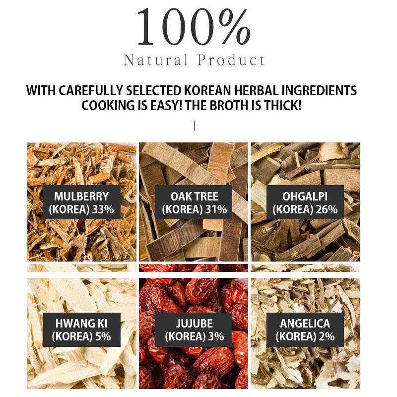 Korean Ginseng Chicken Soup Kit 100g – Samgyetang Herbal Mix