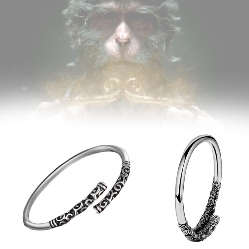 Myth Black Wukong Golden Cudgel Adjustable Bracelet Retro Fashion Couple Gift