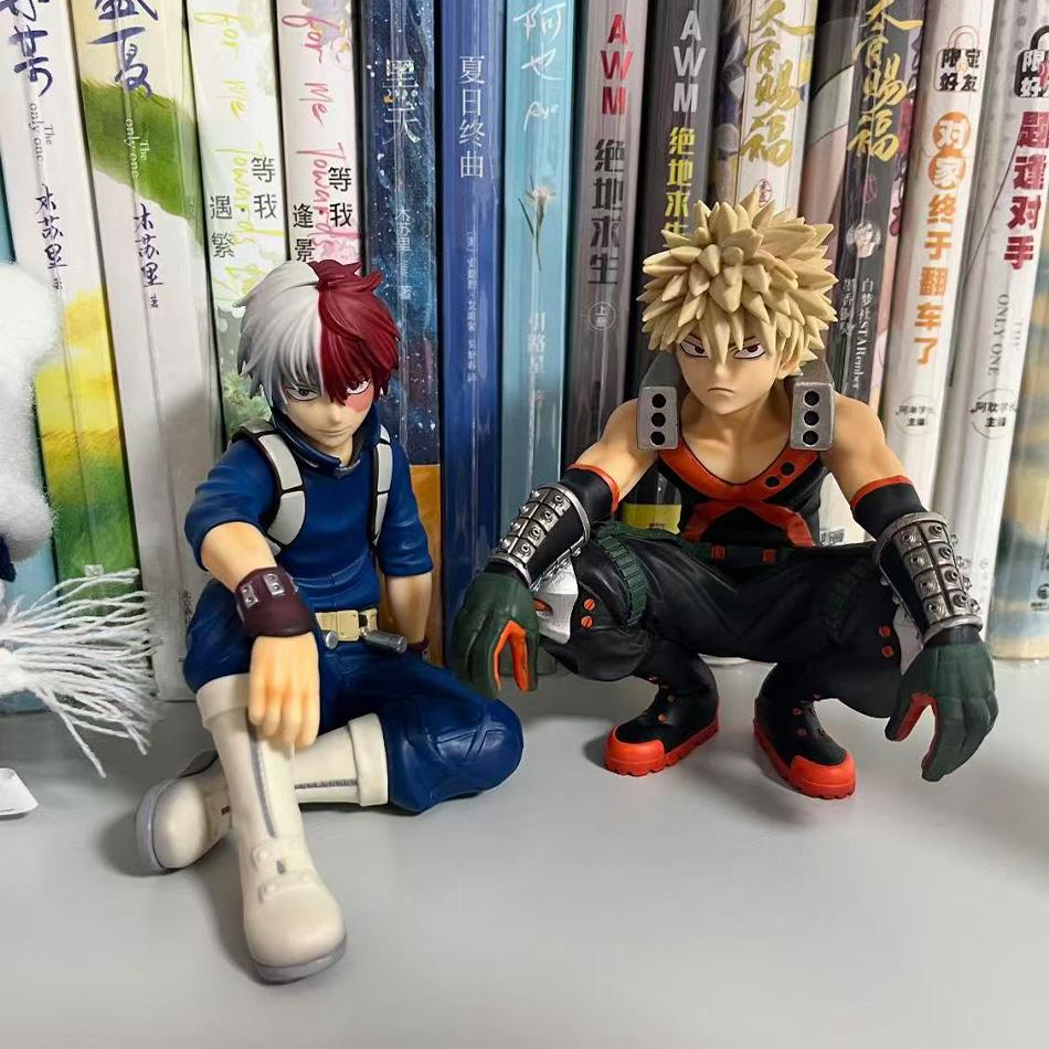 Anime Figure My Hero Academia Midoriya Izuku Bakugou Katsuki Todoroki Shoto Asui Tsuyu PVCAction Figure Collectible Model Toys