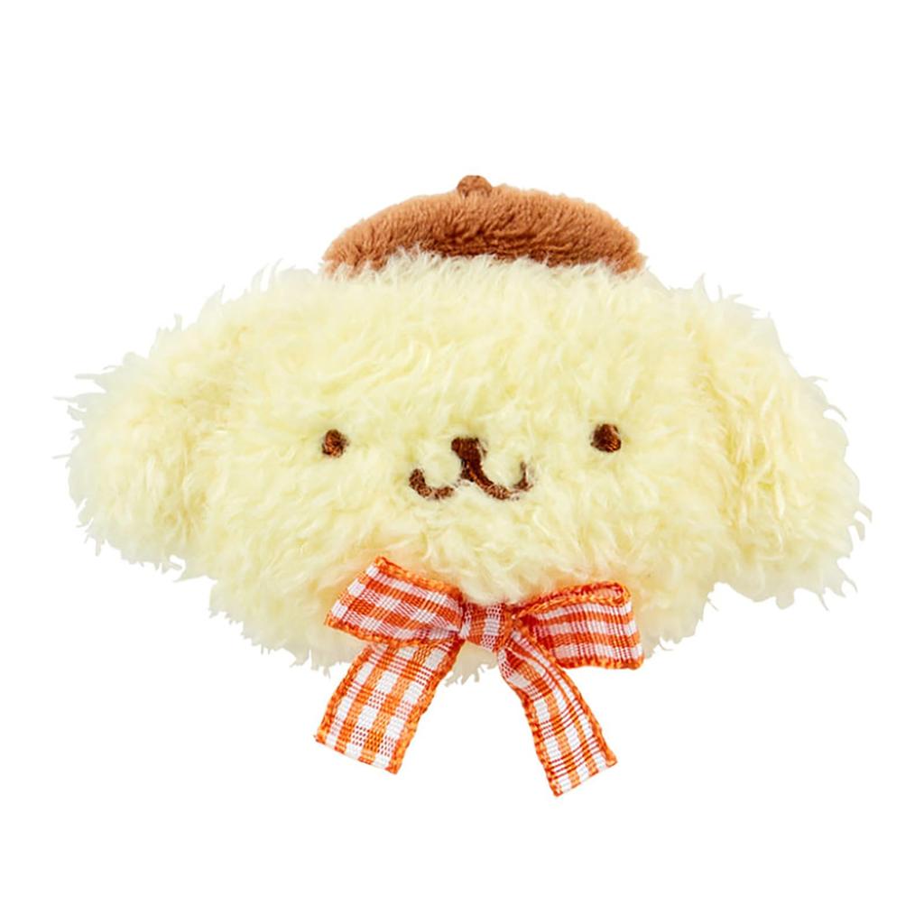 Sanrio Face Shaped Hair Clip Pom Pom Purin Hair Clip 236900