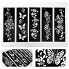 Pet Hollow Tattoo Template Juice Tattoo Sticker Template Ins Wind Flower Tattoo Sticker