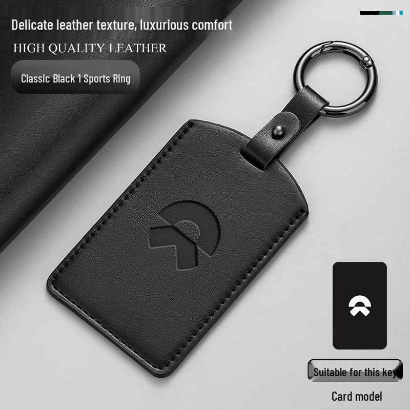 Genuine Leather Key Cases & Clips for NIO Models: ES6, ES8, ET5t, ES7, ET7, EC7