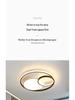 Modern Minimalist LED Smart Ceiling Light for Bedroom, Living Room, Study