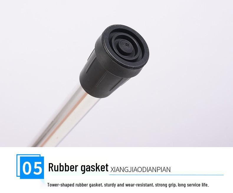 Ultra-Light Adjustable Folding Telescopic Aluminum Walking Stick - Non-Slip Hiking Trekking Pole