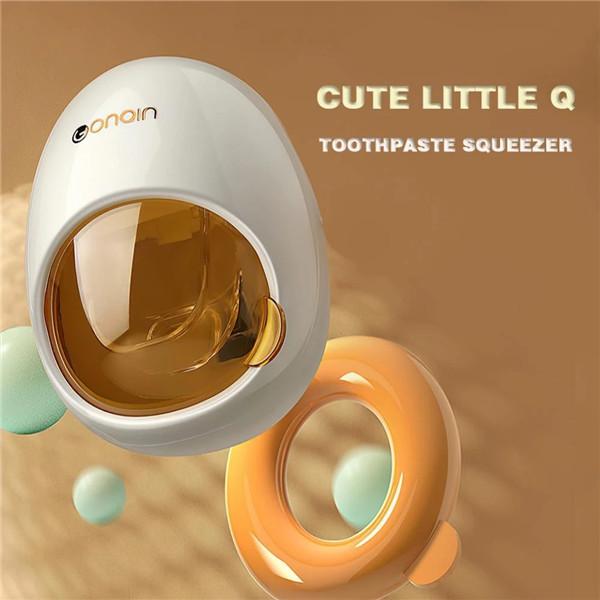Wall Mounted Toothpaste Dispenser Automatic Tube Press Squeezer Toothpaste with Dust Cover Dispensador Pasta Dientes