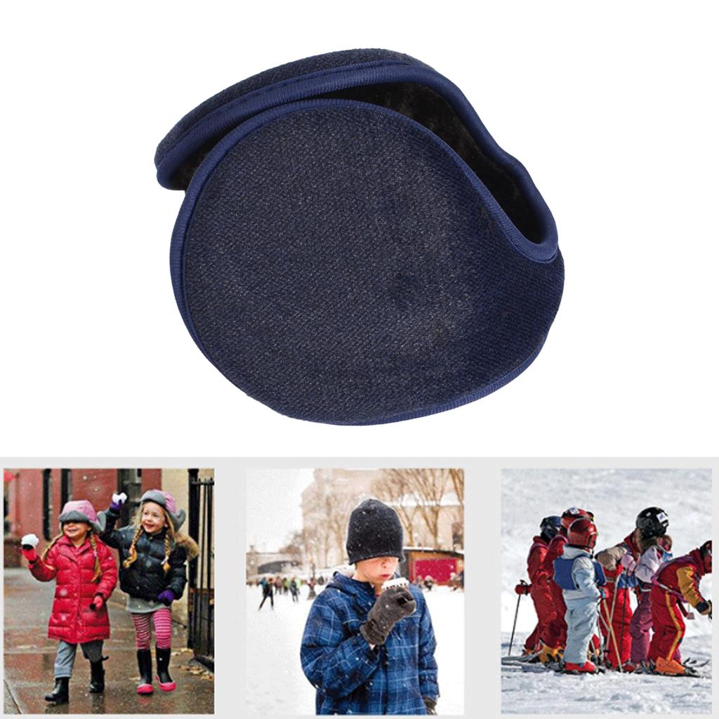 Universelle Winter-Ohrenschützer Weiche und warme Ohrenwärmer für Männer Studenten Fellige Plüsch-Ohrenschützer Outdoor-Sport Ohrenschützer