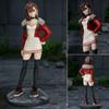 1pc Red Jacket Beauty Anime Figure, for Desk or Car Decoration, Collectible Ornament, Ideal Birthday or Holiday Gift.