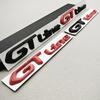 AAXJ1 3D Metal Chrome Logo GT Line Emblem Badge For Peugeot 2008 301 307 308 408 3008 508 208 Car Rear Trunk Fender Styling Decoration