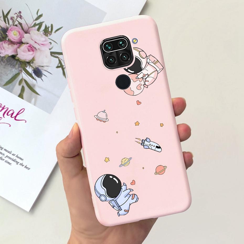 For Xiaomi Redmi Note 9 9s 9 Pro Max Cute Animals Cartoon Phone Case For Redmi Note9 9s 9Pro Candy Color Soft Silicon Back Cover