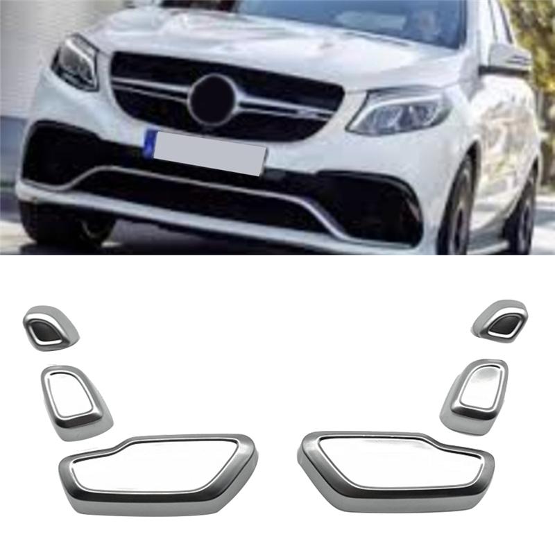 A03E-Car Front Seat Adjustment Button Cover For Mercedes Benz W166 W172 W176 W246 Car Accessories
