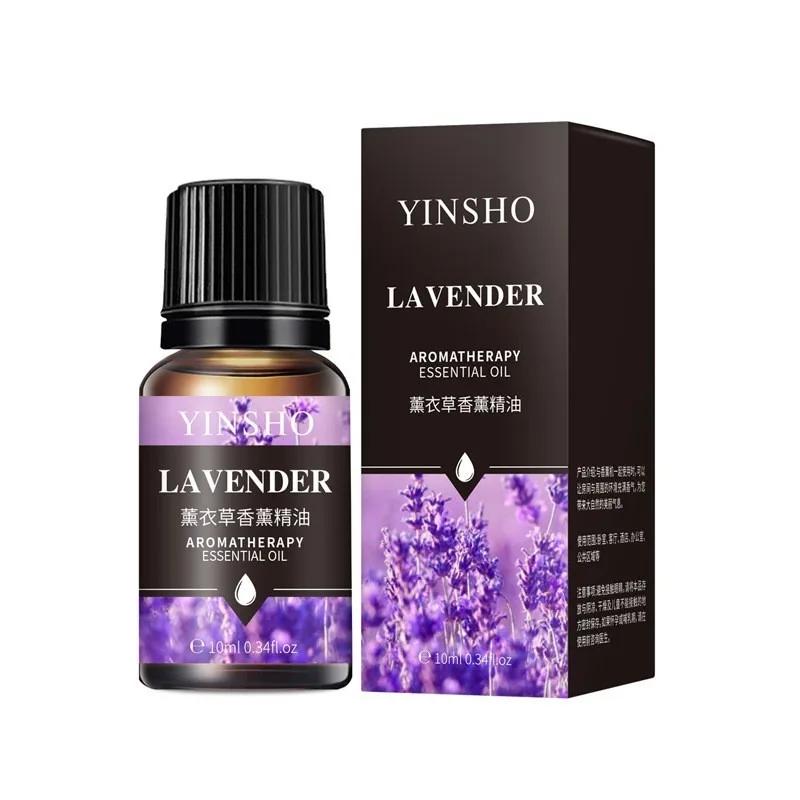 17Flavors 10ml Essential Oil for Aroma Diffuser AirHumidifier Home Water-soluble Lavender Rose Car Air Fresheners Perfume Refill