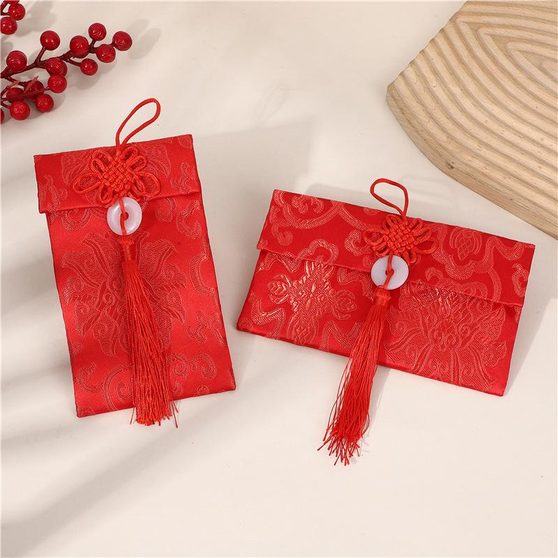 

Wedding Red Envelope Bag for 10,000 Yuan Gift - Tea Ceremony, Change of Address, Return Gift Horizontal