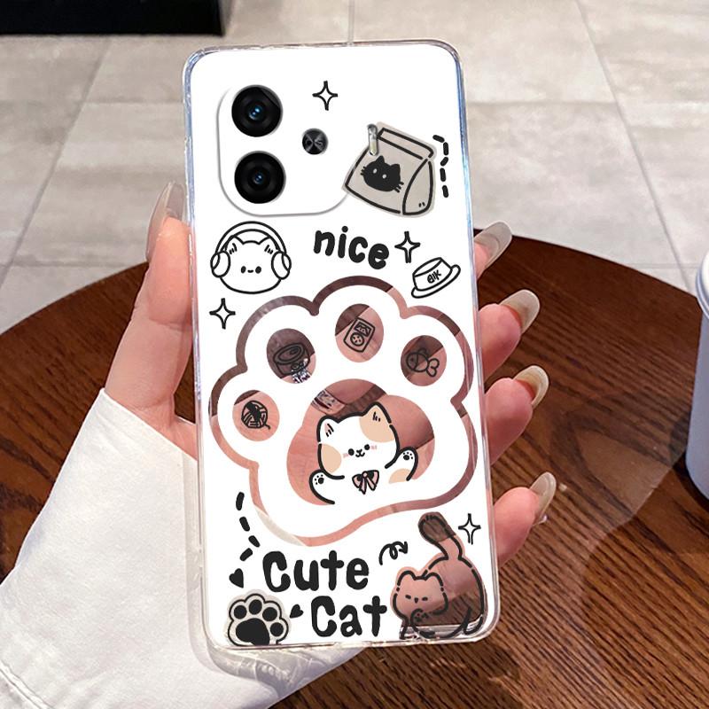 Cases For Vivo IQOO Z9 Turbo Turbo+ Shell Capa Clear Silicone Jelly Soft TPU Back Cover For IQOO Neo 10R Vivo Y200 GT Phone Case