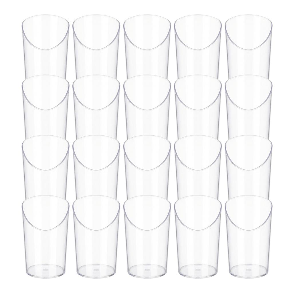 80ml Dessert Cups Mousse Pudding Container Food Grade Plastic Clear Disposable