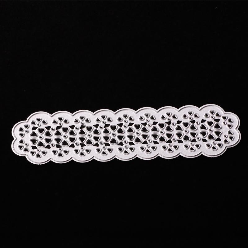 Mesh Lace Art Pattern Metal Cutting Dies for Scrapbooking Embossing Stencils Card Making Craft Decor