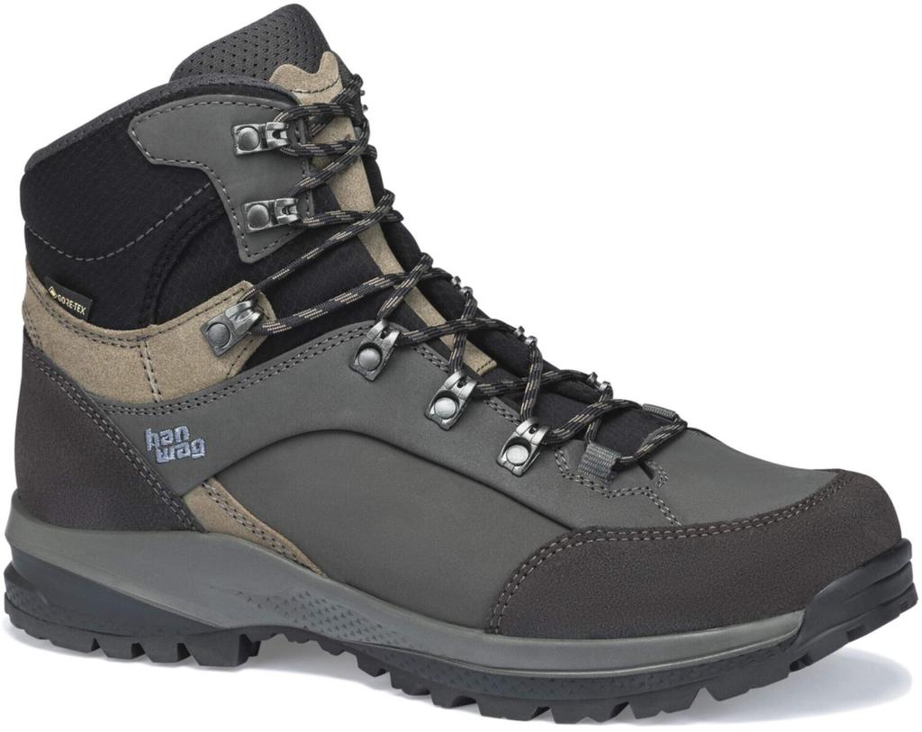 Hiking Shoes Hanwag Banks SF Extra GTX Asphalt/light Grey