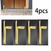 4 Stück Möbelfüße Metallmöbelstützfuß Schwerlastmöbelstützfüße Rund für Tische Sofas Couchtische Bücherregale