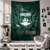 Özel İsim ve Metinli Duvar Asılı Goblen, Yatak Odası İçin Plymouth Argyle FC Dekoratif Goblen