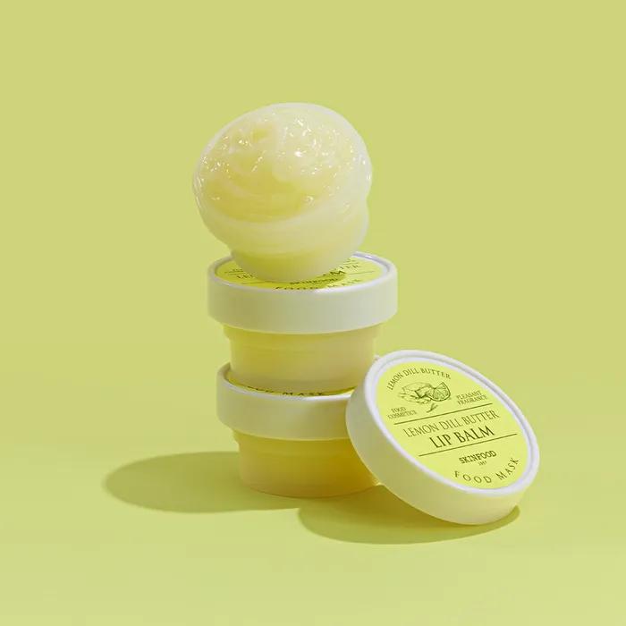 Lemon Dill Butter Food Mask Lip Balm